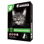 Капли БИО для кошек от внешних паразитов, 1 пипетка по 1 мл., Gamma