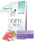 Optimeal для взрослых собак малых пород (утка), 12 кг