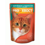 PROхвост для кошек с цыпленком и перепелкой (желе), 85 гр