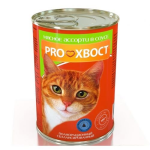 PROхвост для кошек мясное ассорти, 415 гр