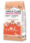 Unica Classe Adult Gourmet Exigent (лосось), 1,5 кг