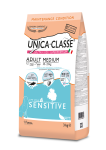 Unica Classe Adult Medium Sensitive (тунец), 12 кг