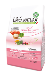 Unica Natura Unico Mini (лосось, рис и горох), 2,5 кг