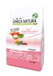 Unica Natura Unico Mini (лосось, рис и горох), 7,5 кг