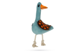 Beeztees Игрушка плюшевая Утка Zazoo, 43х21х8 см