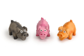 Beeztees Игрушка латексный поросенок в ассортименте, 10 см