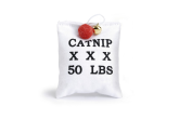 Beeztees Игрушка брезентовый мешочек Любовь с кошачьей мятой, 10 см