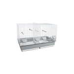 Клетка для разведения птиц Voltrega 350 белая 40*70*44 см