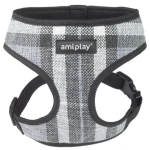 Шлейка Amiplay Scout London светло-серая L