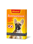 БИОошейник Amstrel для собак черный, 65 см