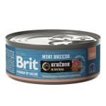 Brit Premium by Nature консервы для собак мелких пород (ягненок и гречка), 100 гр