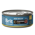 Brit Premium by Nature консервы для собак мелких пород (телятина и язык), 100 г