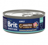 Brit Premium by Nature консервы для кошек (индейка и чиа), 100 гр