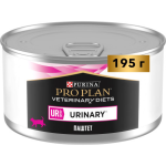 Pro Plan Veterinary Diets влажный корм для взрослых кошек при МКБ (с индейкой), 195 гр