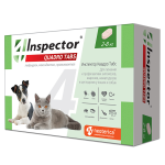 Inspector Quadro Tabs для кошек и собак 2-8 кг