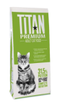 Titan Premium Adult Cat (мясо), 15 кг