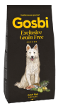Gosbi Exclusive Grain Free Adult Medium (рыба), 3 кг