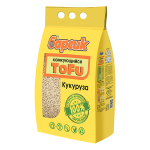 Наполнитель кукурузный Барсик TOFU, 4,54 л