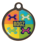 Rogz кулон-адресник полиуретан id-TAGZ