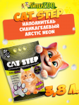 Наполнитель впитывающий силикагелевый CAT STEP Arctic Neon, 3,8 л