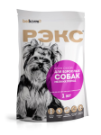 Корм сухой Рэкс для взрослых собак мелких пород, 1кг