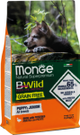 Monge BWild Puppy&Junior DUCK / POTATOES, 15 кг