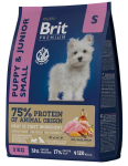 Brit Premium Junior Puppy and Junior Small  для собак, 1 кг
