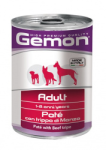 Gemon Dog Adult Pate Beef Tripe, 400 гр