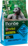 Monge BWild GF Adult All Breeds (анчоус, картофель), 2,5 кг