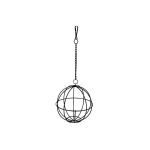 Шар-кормушка для кролика, 12 см