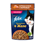 Felix Sensations (курица с морковью в желе), 75 гр