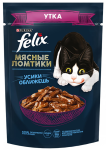 Felix Мясные ломтики (утка в соусе), 75 гр