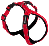 Шлейка Amiplay Grand Soft Reflective красная XS