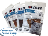 Лакомство для кошек For Friends MIX, 50 гр *4 шт