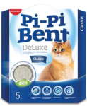 Наполнитель для туалета бентонитовый комкующийся PI-PI BENT Deluxe Fresh Grass,12 л (5кг)