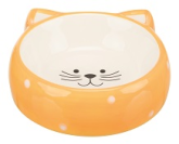 Миска для кошек JOLLYPAW с рисунком в форме кошачьей мордочки, 200мл