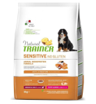 Trainer Natural Sensitive No Gluten Medium&Maxi Puppy&Junior (Лосось), 12 кг