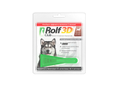 Rolf Club 3D Капли для собак 20-40 кг, от клещей и блох