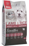 Blitz Sensitive Adult Small (ягненок, рис), 7 кг