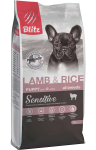 Blitz Sensitive Puppy (ягненок, рис), 15 кг