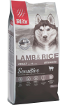 Blitz Sensitive Adult (ягненок, рис), 15 кг