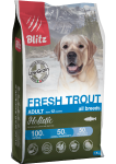 Blitz Holistic LG Adult (свежая форель), 1,5 кг
