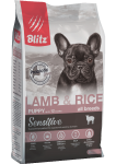 Blitz Sensitive Puppy (ягненок, рис), 2 кг