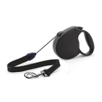 Рулетка Flexi Standard черная S, трос 4 м