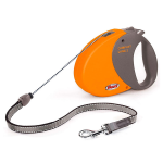 Рулетка Flexi Comfort Long оранжевая М, трос 8 м