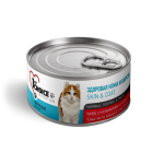 1st CHOICE Тунец c кальмаром и ананасом, 85 гр