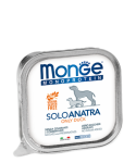 Monge Dog Solo Adult Duck (паштет, утка), 150 гр* 6 шт