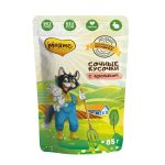 Мнямс Фермерская ярмарка сочные кусочки  с кроликом, 85г