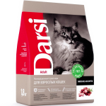 Корм сухой для кошек DARSI Adult Мясное ассорти, 1,8 кг