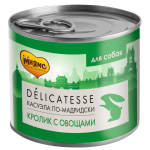 Мнямс  консервы для собак Касуэла по-мадридски (кролик и овощи) 200 г